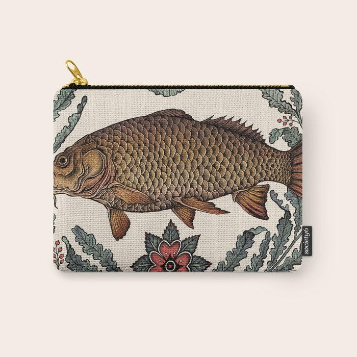 Carp in the Kelp Carry All Pouch Gallery Image 1