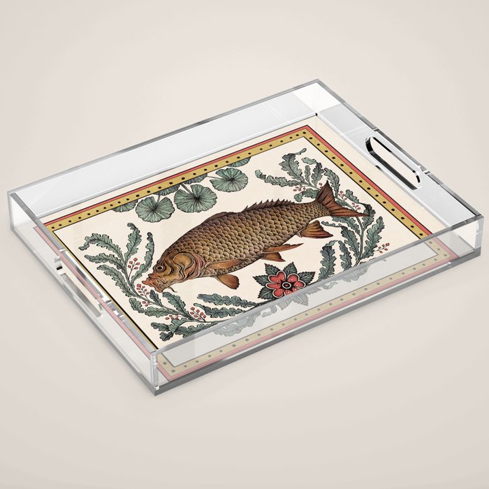 Carp in the Kelp Acrylic Tray Gallery Image 1