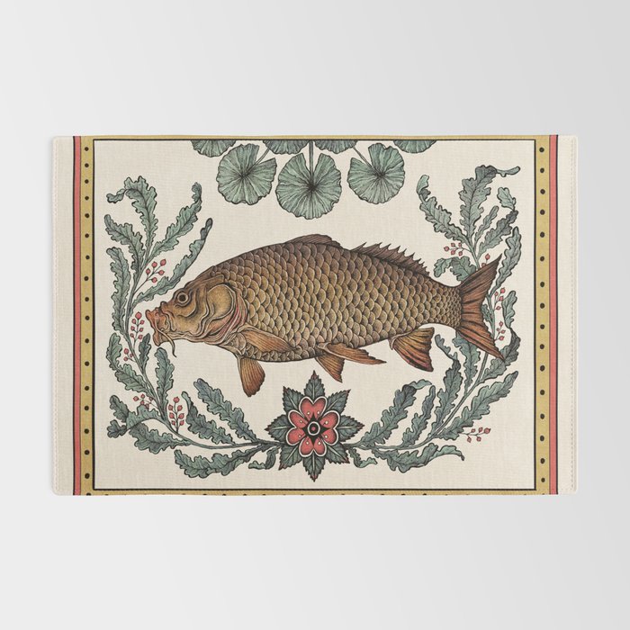 Carp in the Kelp Rug Gallery Image 2