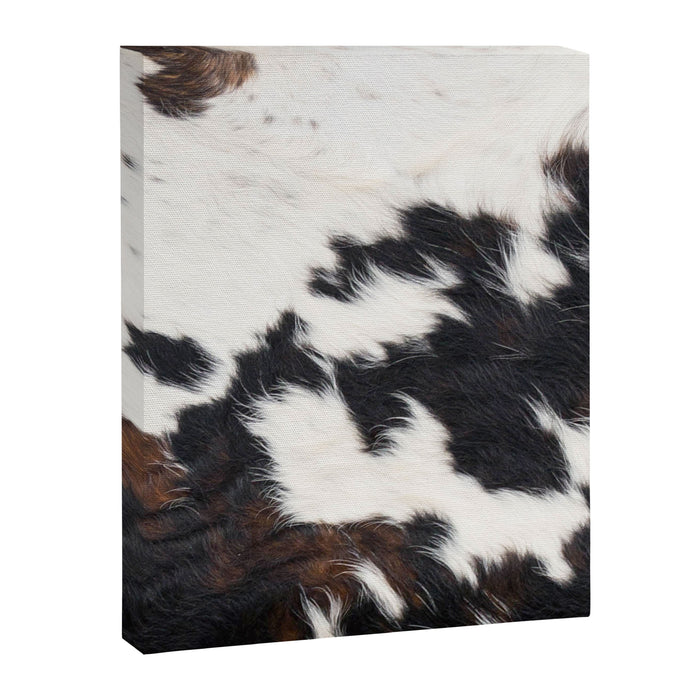 Brown Cowhide Canvas Print Gallery Image 1