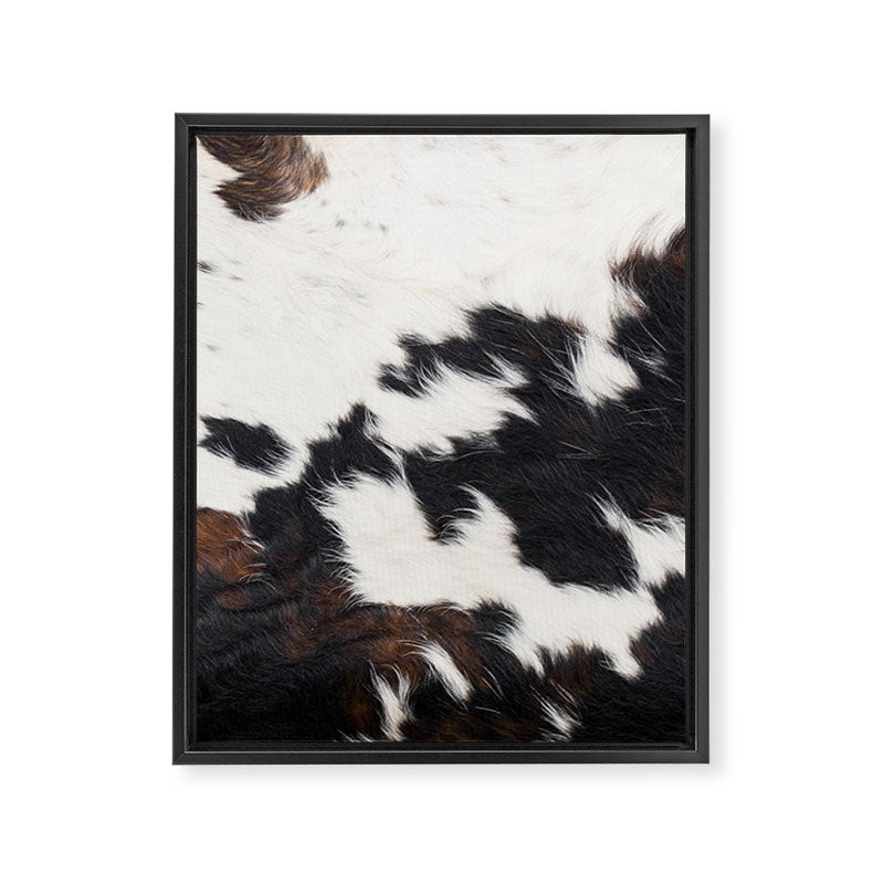 Brown Cowhide Framed Canvas Print Gallery Image 8