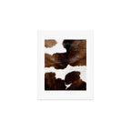 Brown Cowhide Art Print Gallery Image 1