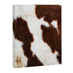 Cowhide Brown Spots Canvas Print Gallery Image 8