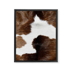 Cowhide Detail Framed Canvas Print Gallery Image 8