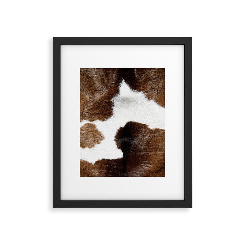 Cowhide Detail Framed Art Print Gallery Image 6