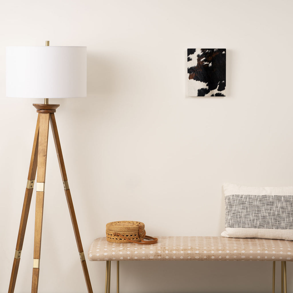 Cowhide Farmhouse Decor (photograph) Canvas Print Gallery Image 2