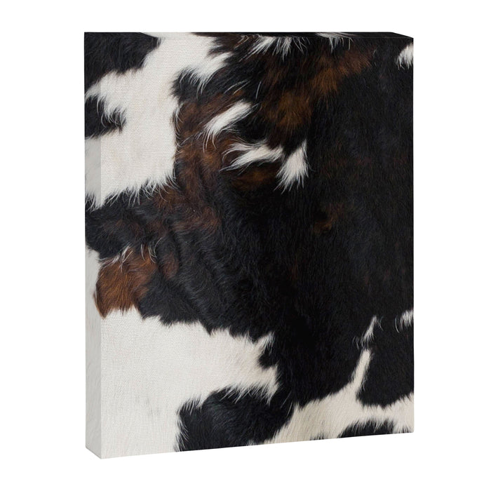 Cowhide Farmhouse Decor (photograph) Canvas Print Gallery Image 1