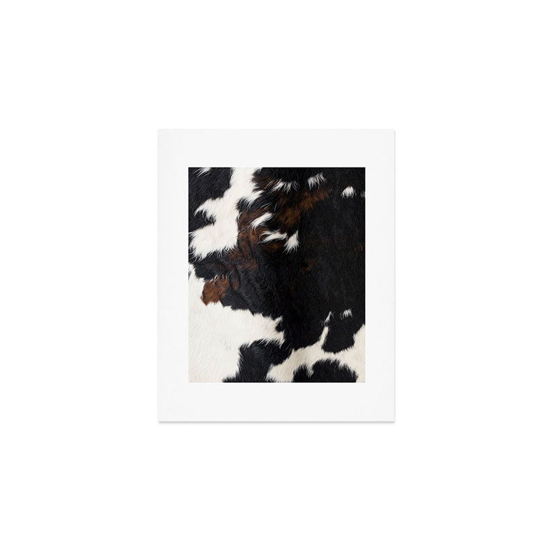 Cowhide Farmhouse Decor (photograph) Art Print Gallery Image 1