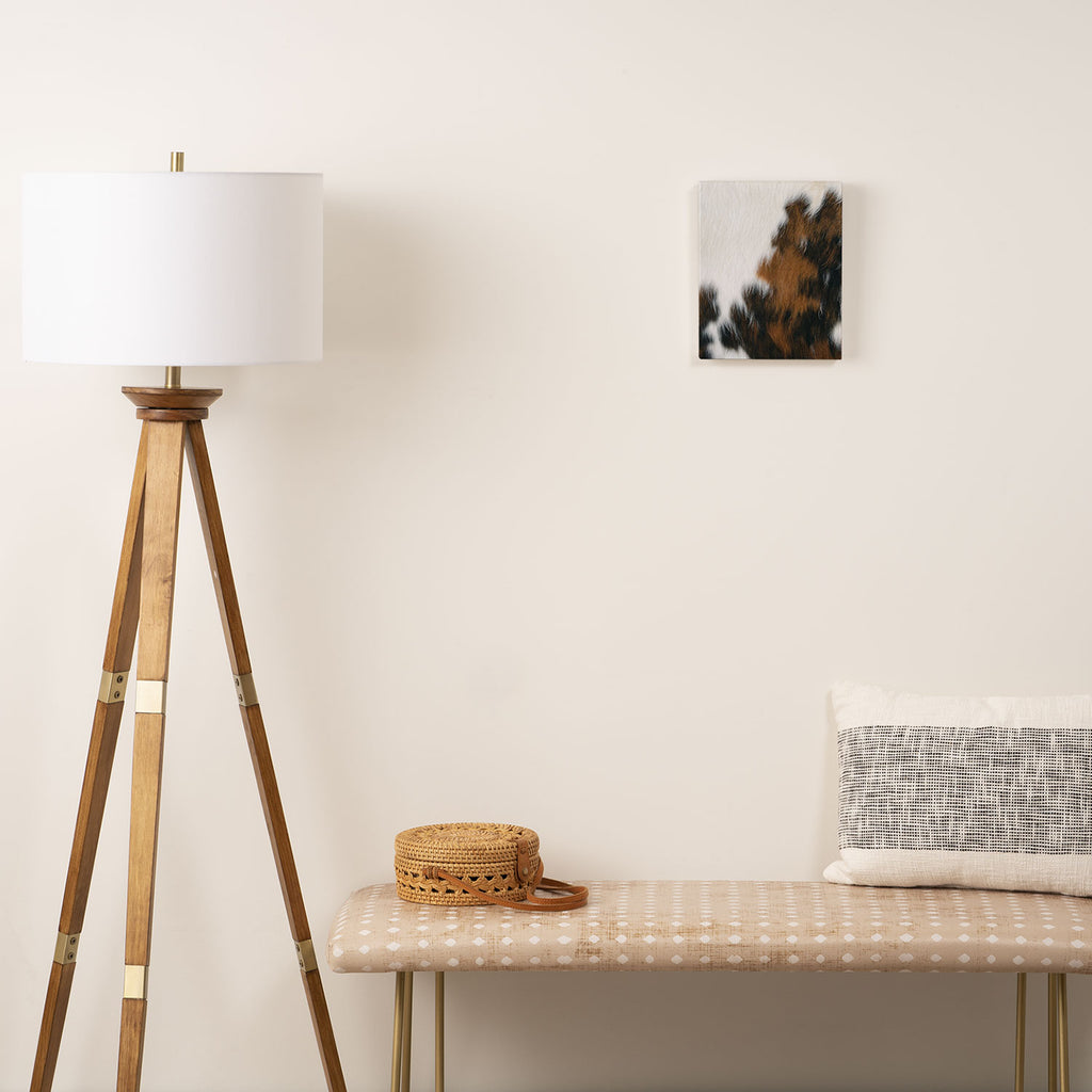 Cowhide Faux Texture  Canvas Print Gallery Image 2