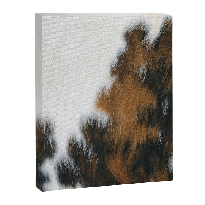 Cowhide Faux Texture  Canvas Print Gallery Image 1
