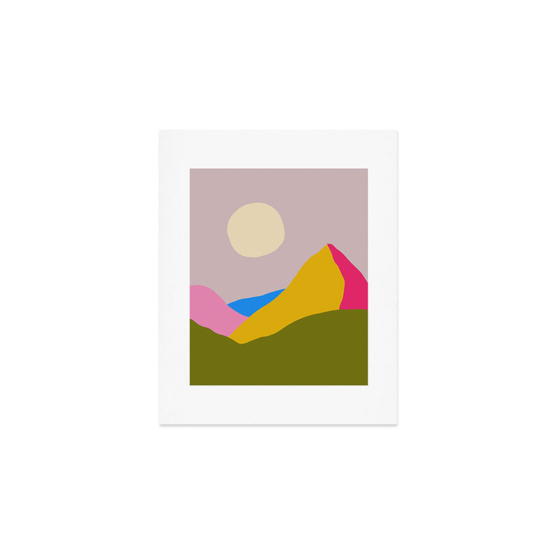 Dirty Heat Landscape Art Print Gallery Image 1