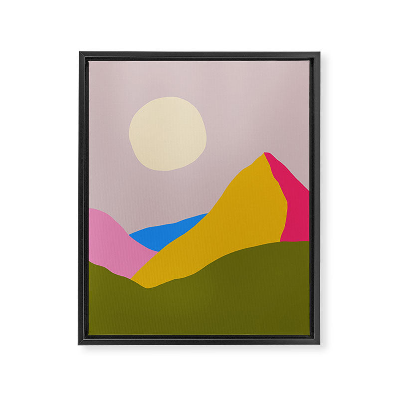 Dirty Heat Landscape Framed Canvas Print Gallery Image 6