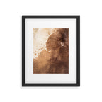 Faux Cowhide Leather [ii.2021] Framed Art Print Gallery Image 6