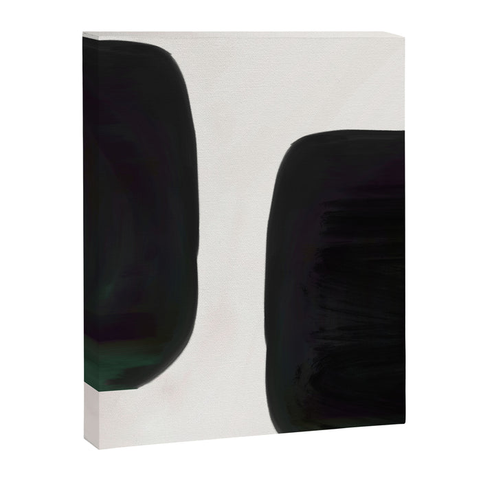 Kramer vs Kramer - Abstract Shape Composition Canvas Print Gallery Image 1