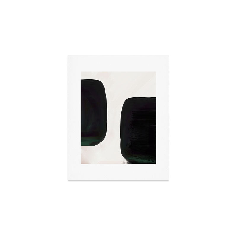Kramer vs Kramer - Abstract Shape Composition Art Print Gallery Image 1
