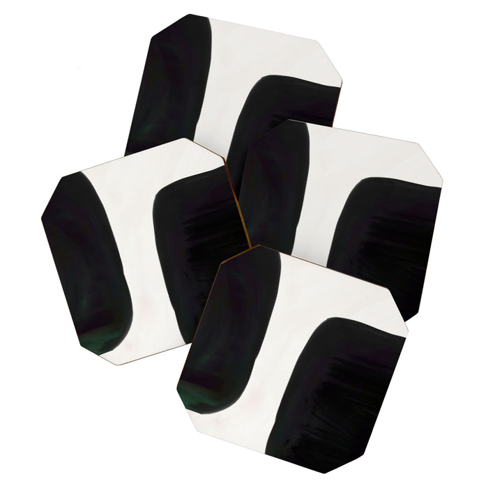 Kramer vs Kramer - Abstract Shape Composition Coaster Gallery Image 1