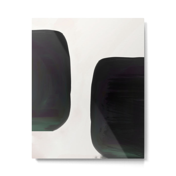 Kramer vs Kramer - Abstract Shape Composition Metal Print Gallery Image 1