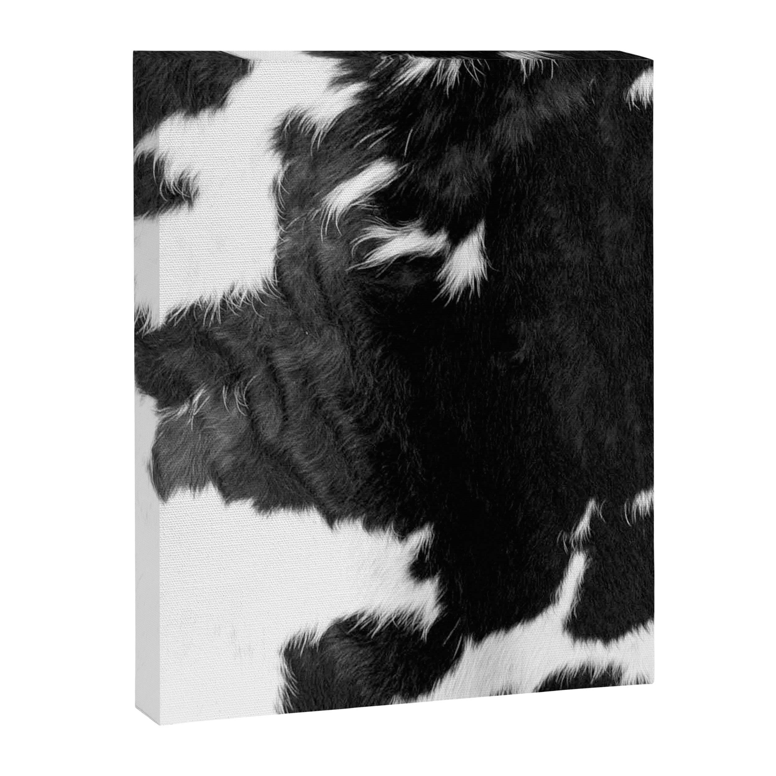 Modern Cowhide Canvas Print Gallery Image 8