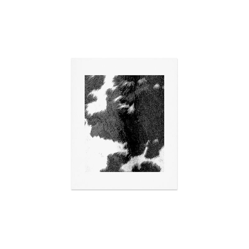 Modern Cowhide Art Print Gallery Image 1