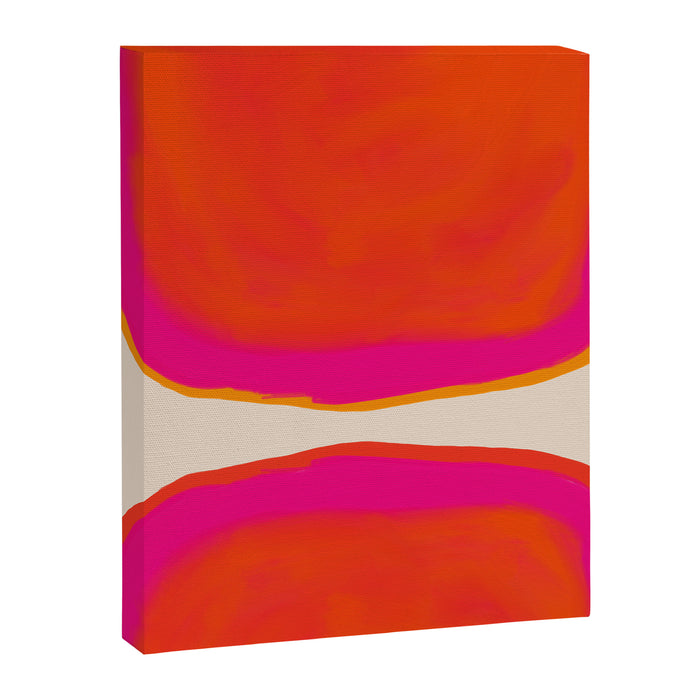 Overheat - Abstract Shapes Study Canvas Print Gallery Image 1