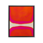 Overheat - Abstract Shapes Study Framed Canvas Print Gallery Image 6