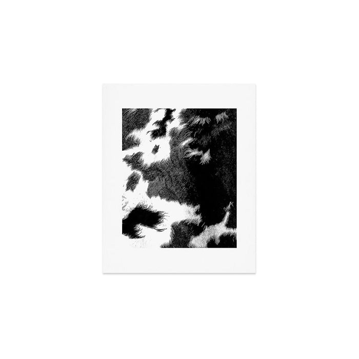 Rustic Cowhide Art Print Gallery Image 1