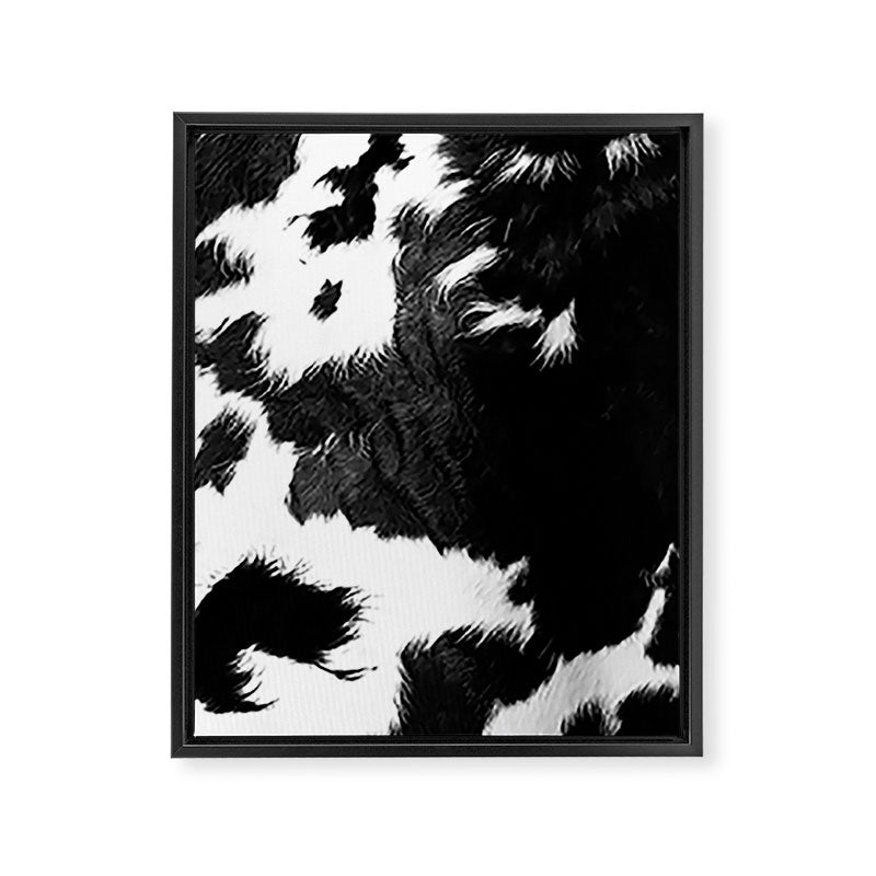 Rustic Cowhide Framed Canvas Print Gallery Image 8