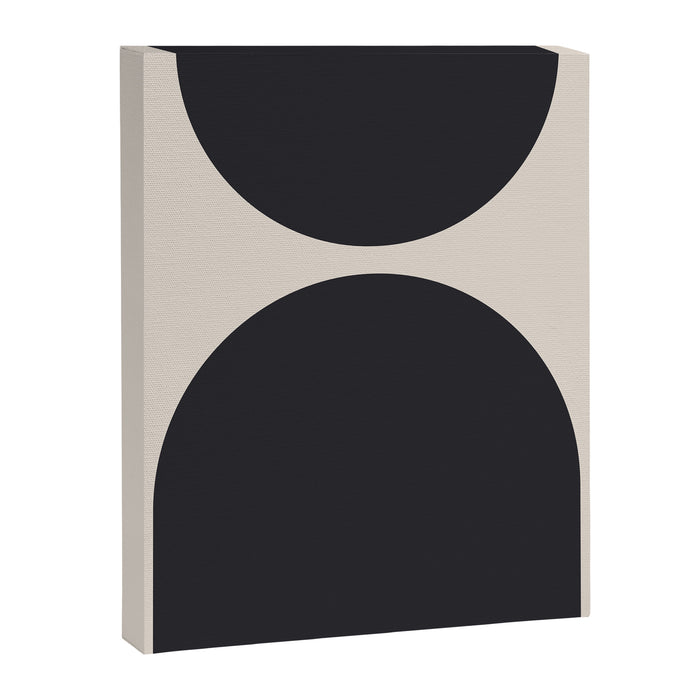 Scandinavian Minimalist Abstract Arches  Canvas Print Gallery Image 1