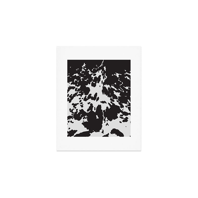Southwestern Cowhide Animal Print Art Print Gallery Image 1