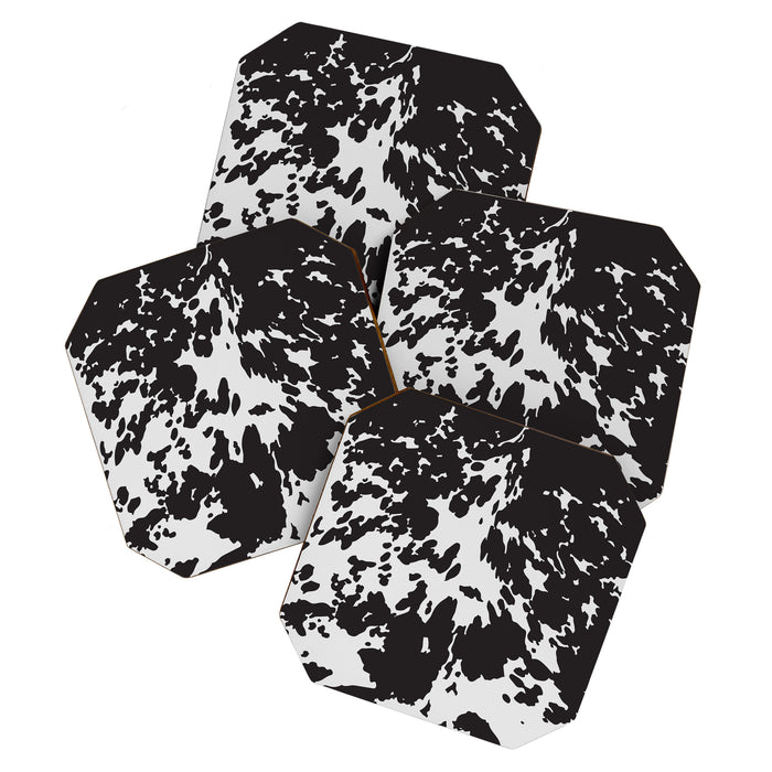 Southwestern Cowhide Animal Print Coaster Gallery Image 1