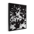 Southwestern Cowhide Animal Print Framed Canvas Print Gallery Image 2