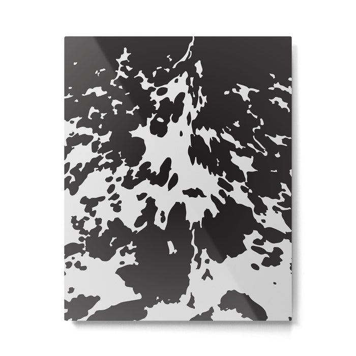 Southwestern Cowhide Animal Print Metal Print Gallery Image 1