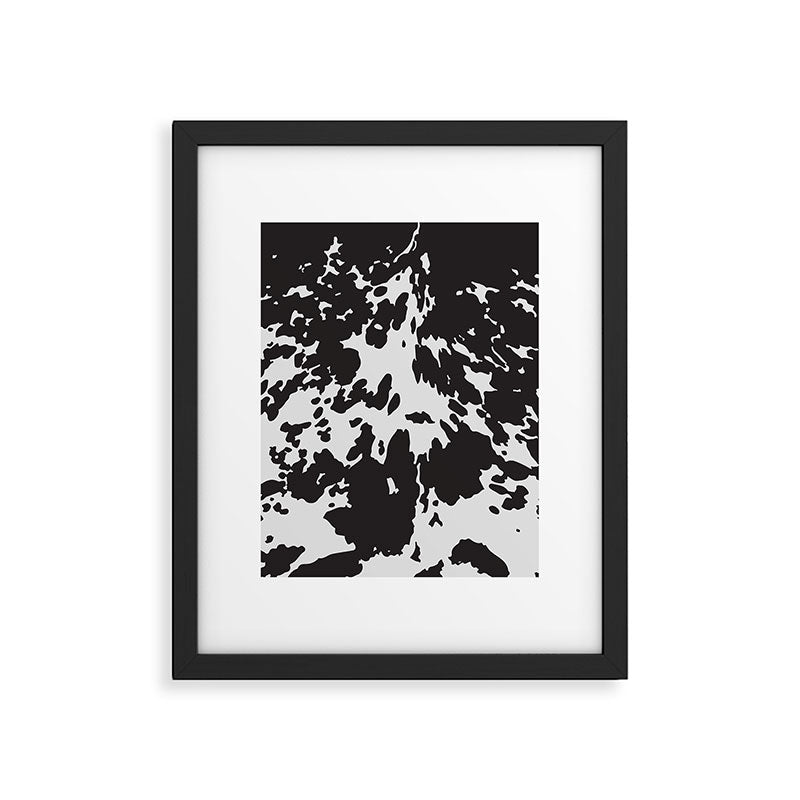 Southwestern Cowhide Animal Print Framed Art Print Gallery Image 6