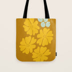 Golden Bloom Tote Bag Gallery Image 1