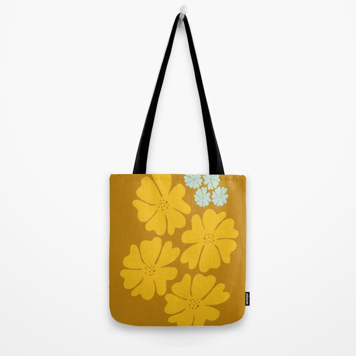Golden Bloom Tote Bag Gallery Image 2