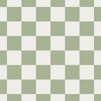 Checkerboard Check Checkered Pattern in Sage Green and Off White Coffee Mug Gallery Image 2