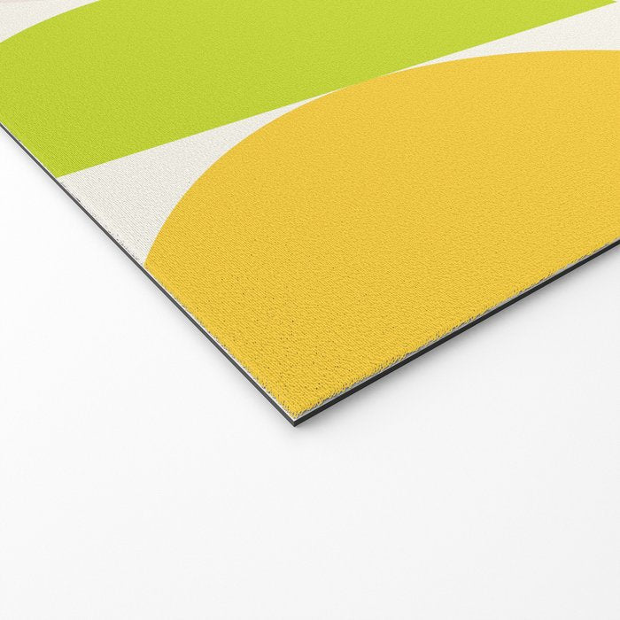 Mid Century Modern Geometry Pastel 2 Welcome Mat Gallery Image 2
