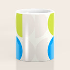 Mid Century Modern Geometry Pastel 2 Coffee Mug Gallery Image 4