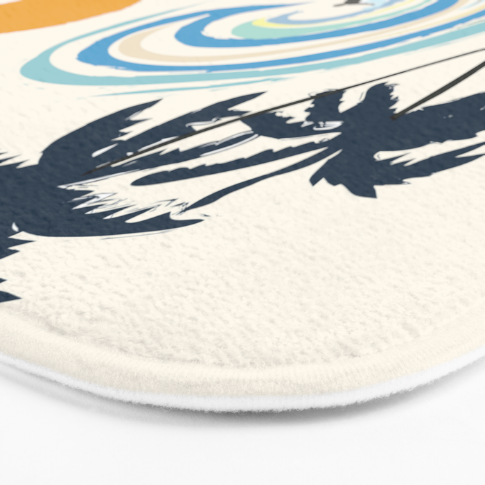 Minimalistic Summer II Bath Mat Gallery Image 3