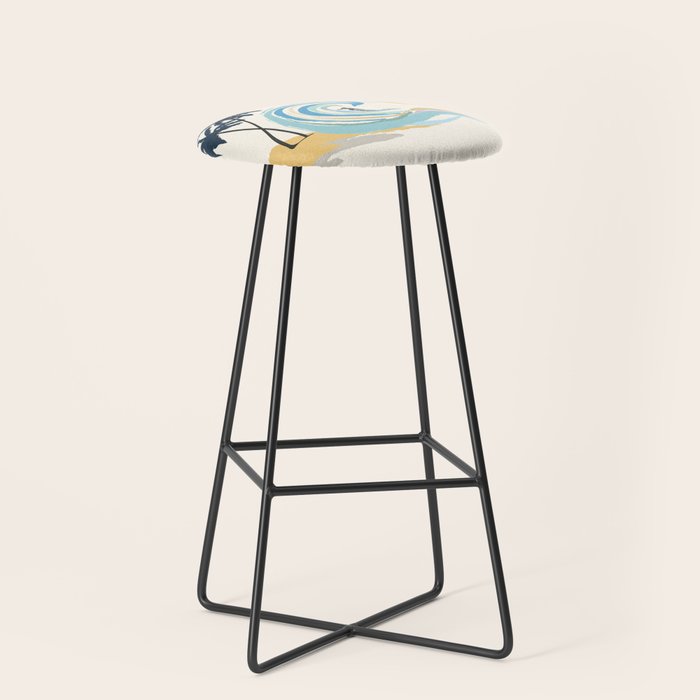 Minimalistic Summer II Stool Gallery Image 1