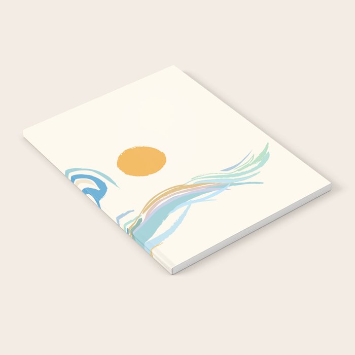 Minimalistic Summer II Notebook Gallery Image 2