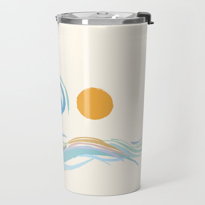 Minimalistic Summer II Travel Mug Gallery Image 2