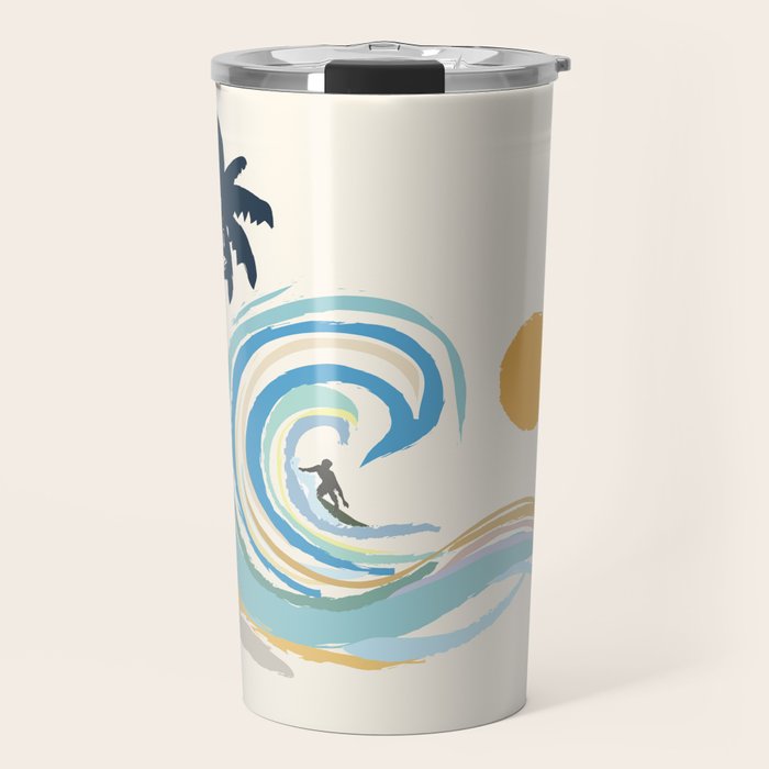 Minimalistic Summer II Travel Mug Gallery Image 1