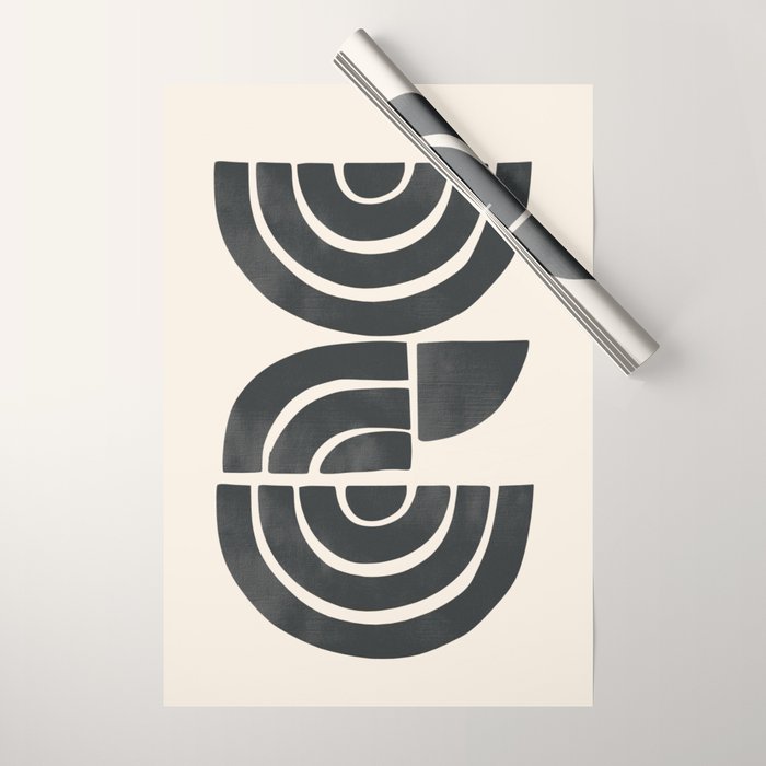 Geometric Rhythm 1 Wrapping Paper Gallery Image 1