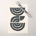 Geometric Rhythm 1 Wrapping Paper Gallery Image 1