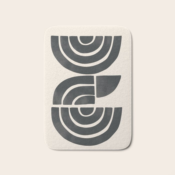 Geometric Rhythm 1 Bath Mat Gallery Image 1