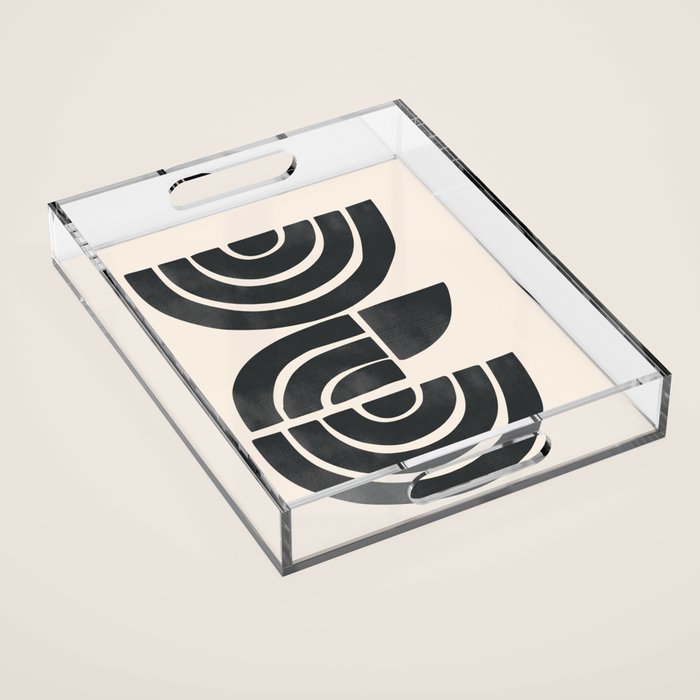 Geometric Rhythm 1 Acrylic Tray Gallery Image 1