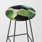 Abstract Botanical  Stool Gallery Image 2