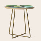 Abstract Botanical  Side Table Gallery Image 1
