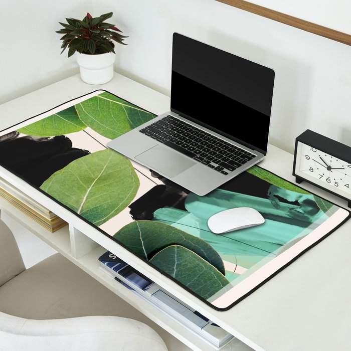 Abstract Botanical  Desk Mat Gallery Image 2